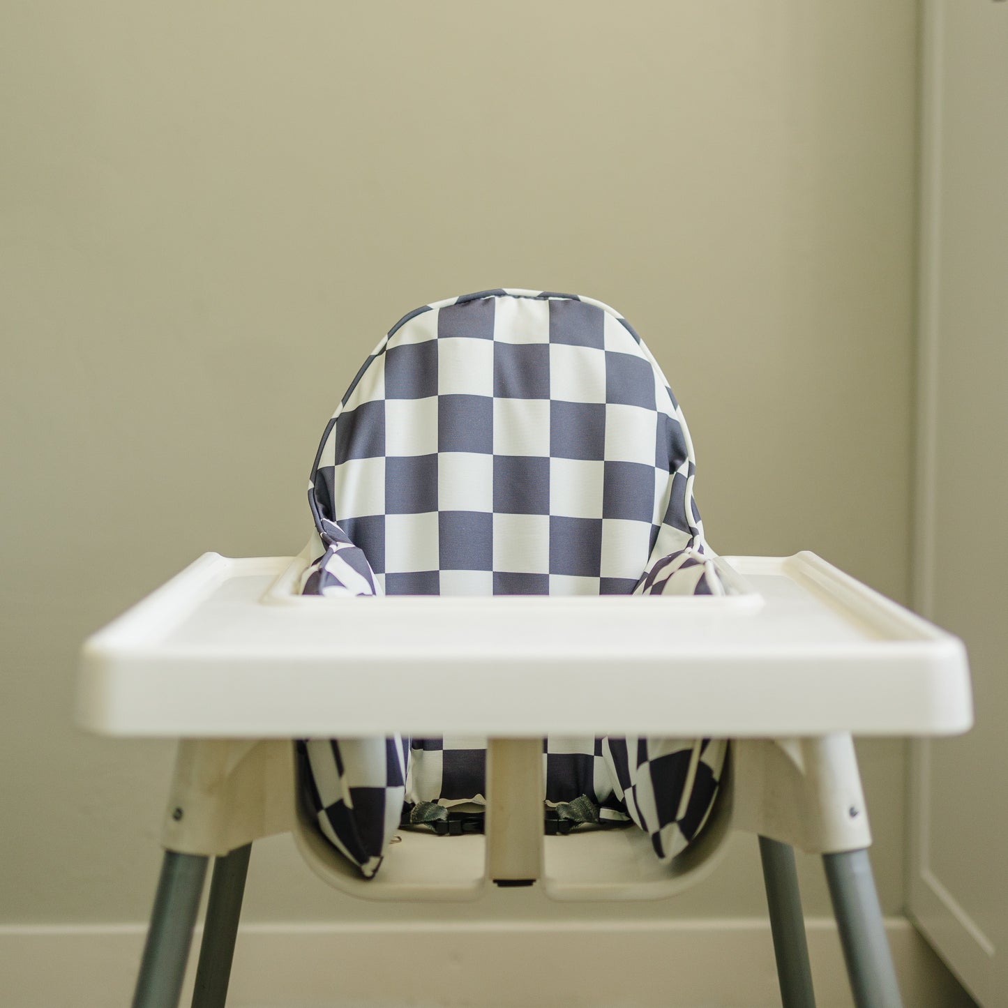Black Check Cushion Cover