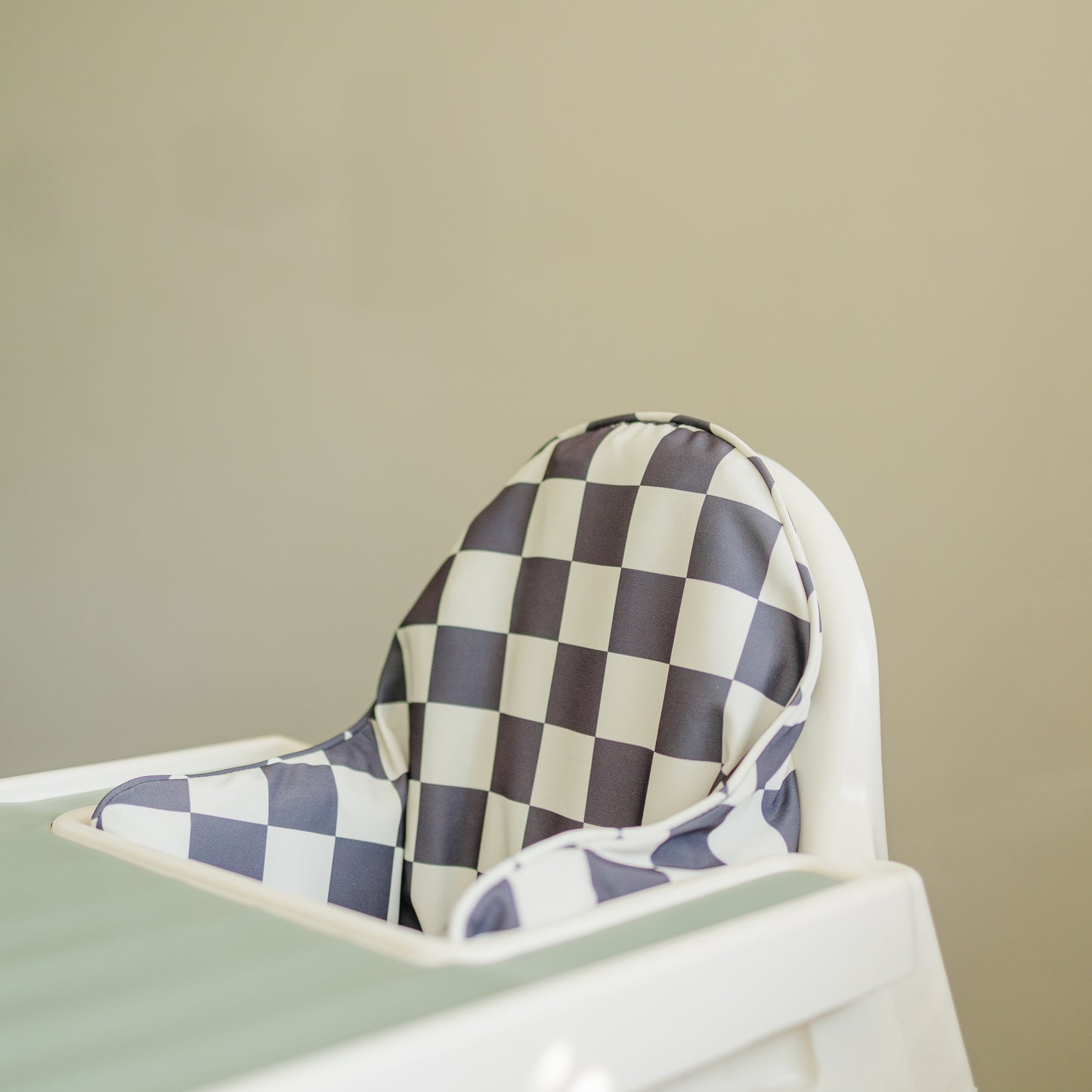 Black Check Cushion Cover