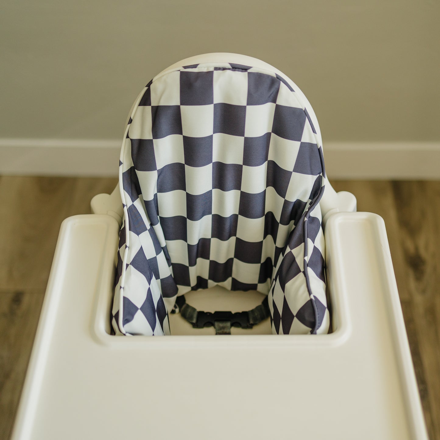 Black Check Cushion Cover