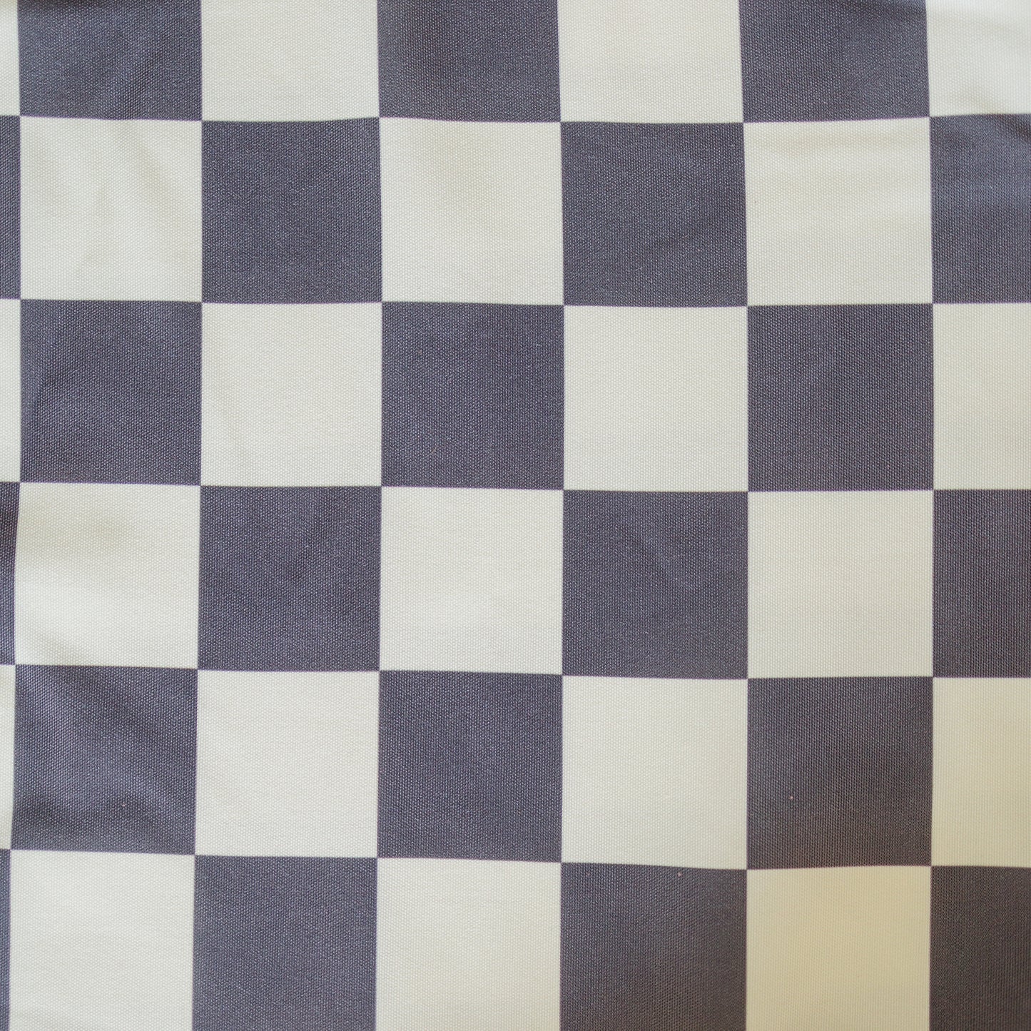 Black Check Cushion Cover