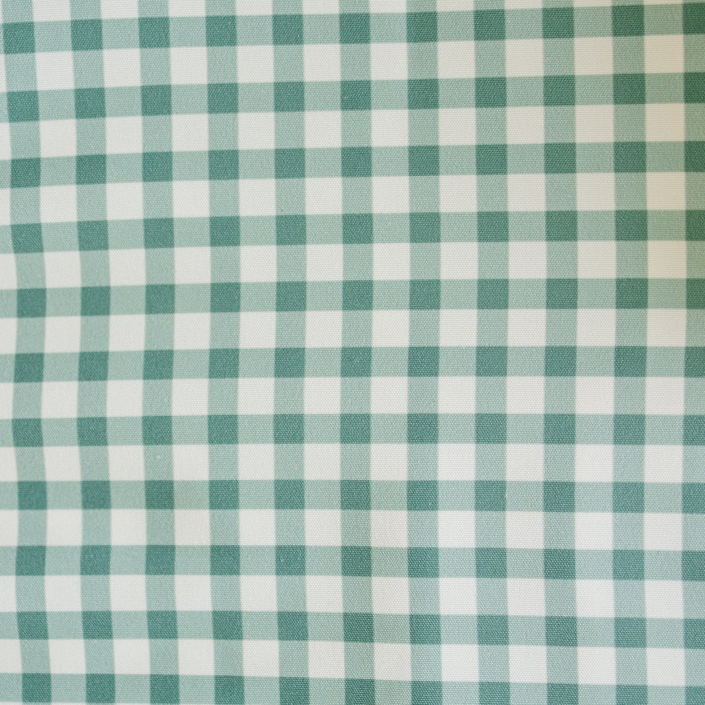 Green Gingham Cushion Cover