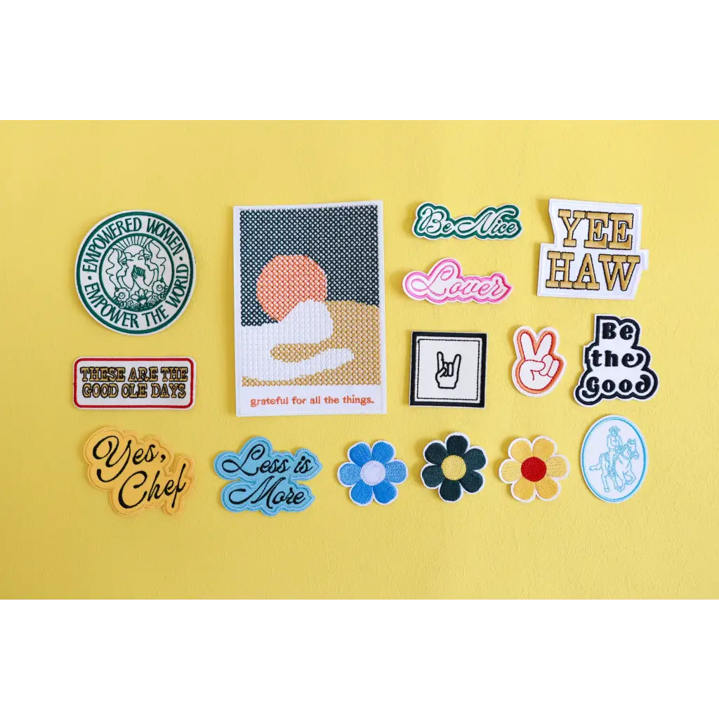 Yes Chef Iron-on Patch