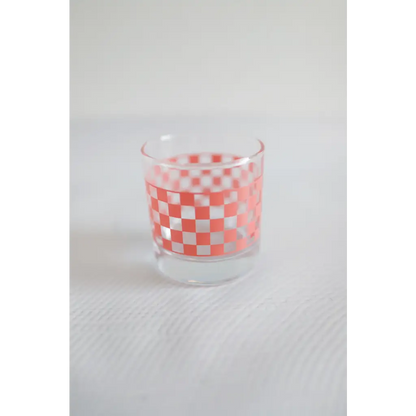 11oz Checkerboard Cocktail Glasses