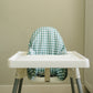 Green Gingham Cushion Cover