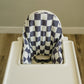 Black Check Cushion Cover