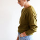 Adult Waffle Pullover Fir Green