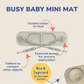 Busy Baby Mini Mat with Toy Straps TAN