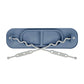 Busy Baby Mini Mat with Toy Straps PEWTER