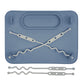 Busy Baby Mat with Toy Straps PEWTER