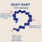 Toy Bungee Tether VIOLET