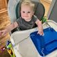 Busy Baby Mat with Toy Straps BLUE