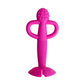 2-in-1 Teether & Training Spoon PINK