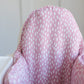 Pink Dot Cushion Cover for the IKEA Antilop Highchair - Wipeable IKEA Antilop Cushion Cover with Inflatable Cushion Insert
