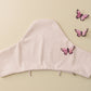 Blush Pink Vegan Leather Cushion Cover