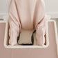 Blush Pink Vegan Leather Cushion Cover