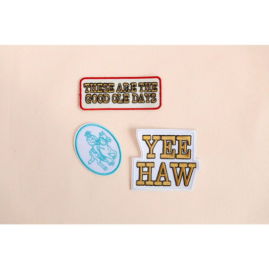 Yeehaw Iron-on Patch