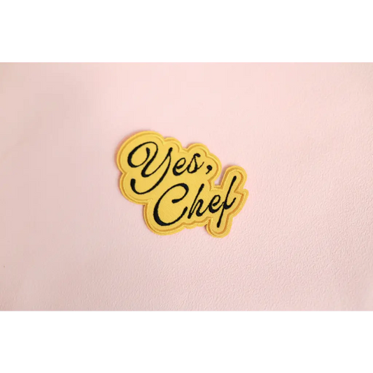Yes Chef Iron-on Patch