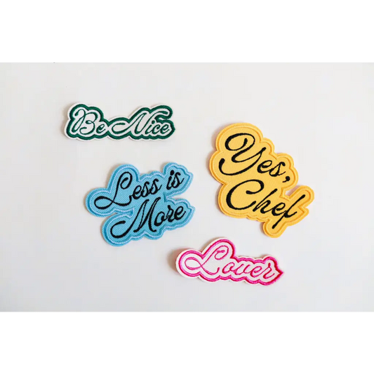 Yes Chef Iron-on Patch
